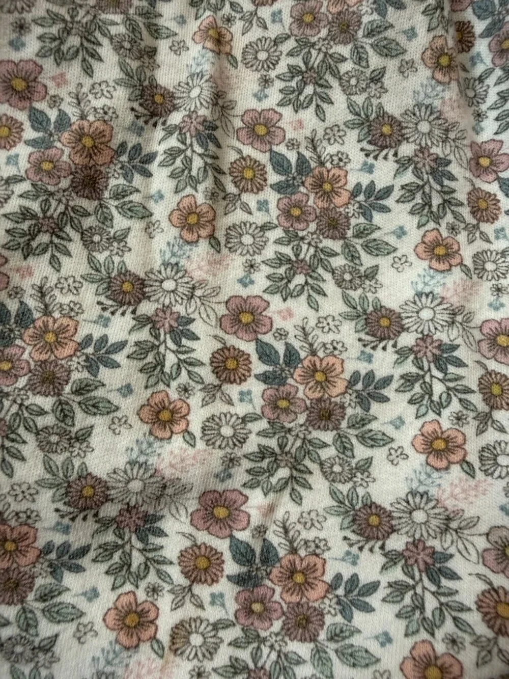 Rabbit + Bear pastel floral bodysuit baby girls 24 months girlhoodcore summer